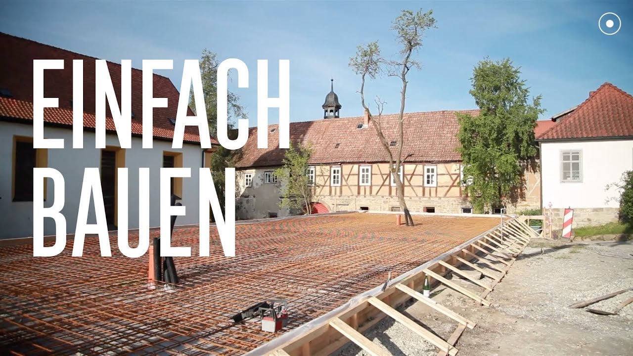 Einfach bauen: Die Bodenplatte