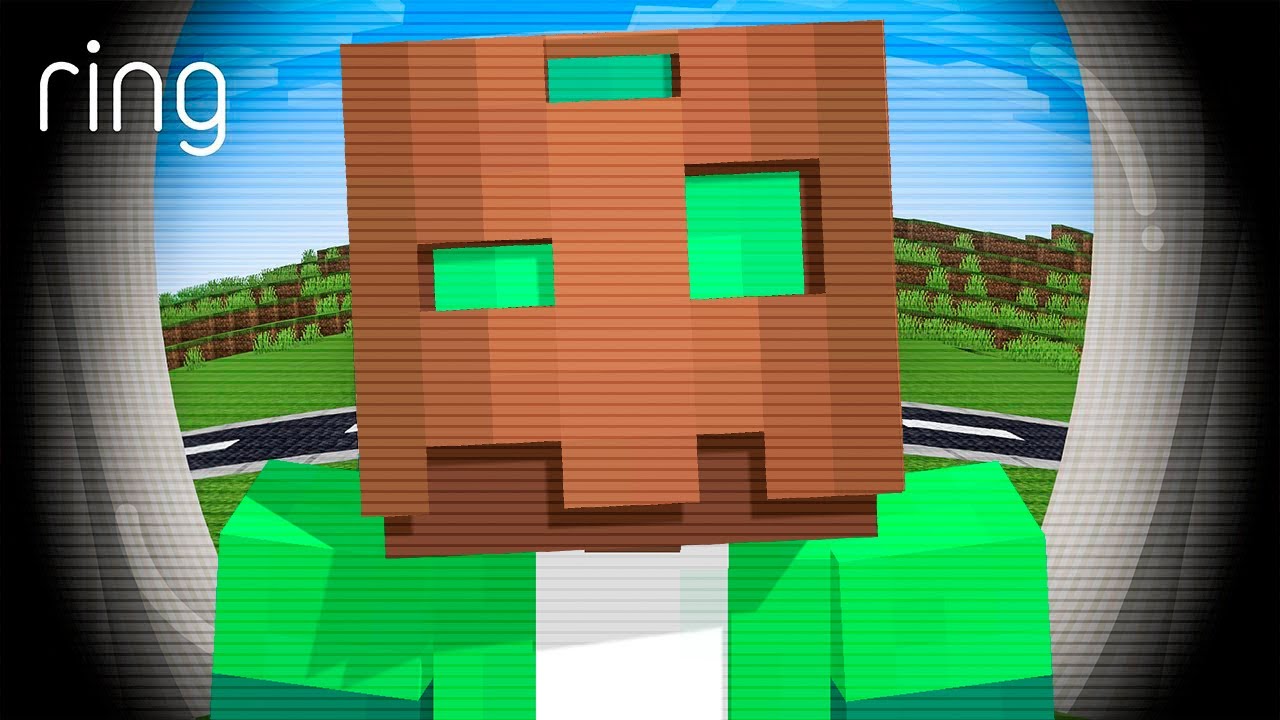 Instalé una Cámara de SEGURIDAD en la Puerta de Mi Casa en Minecraft!