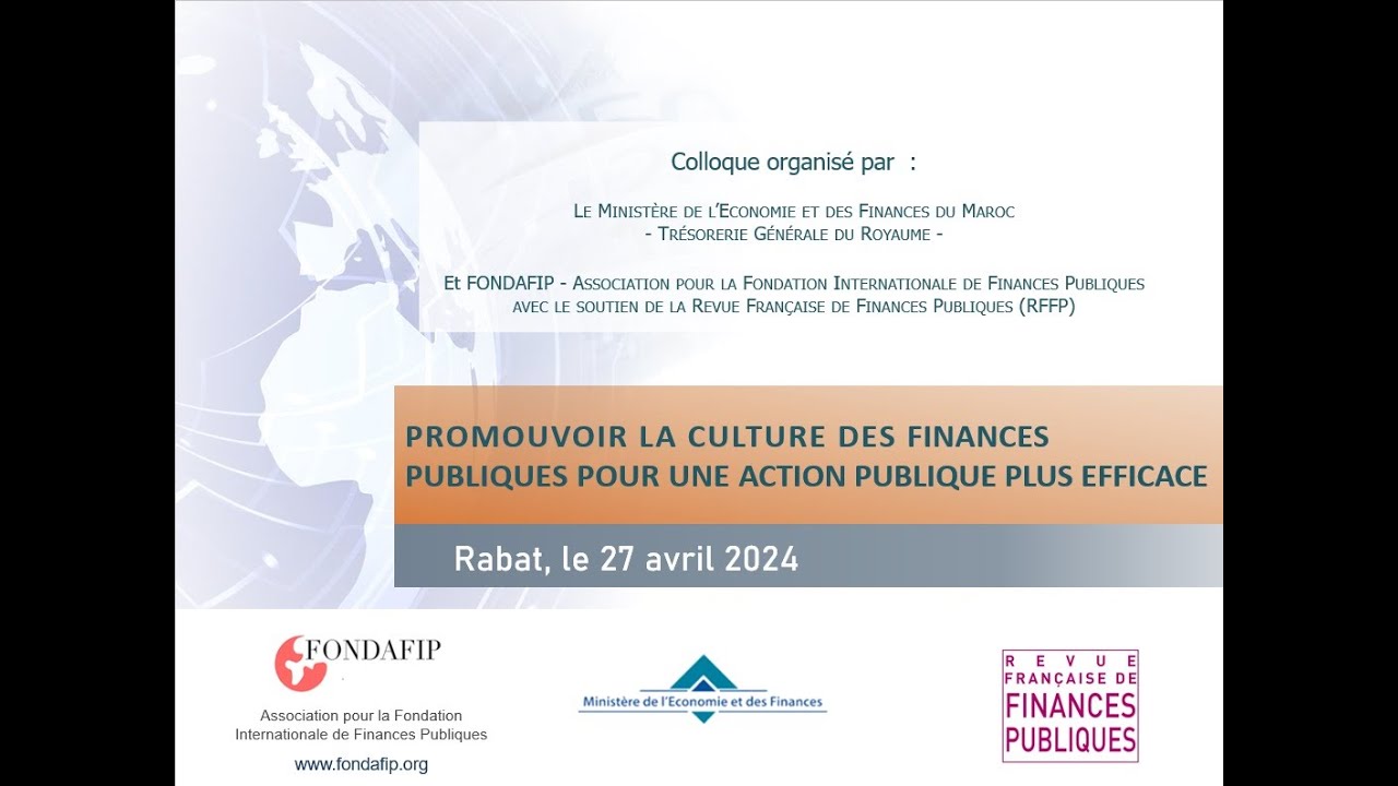 TGR-FONDAFIP : PROMOUVOIR LA CULTURE DES FINANCES PUBLIQUES POUR UNE ACTION PUBLIQUE PLUS EFFICACE