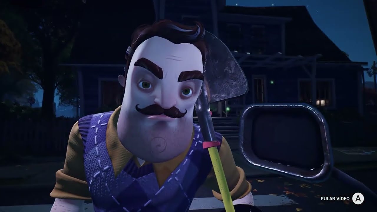 Jogando hello neighbor 2 pela primeira vez!