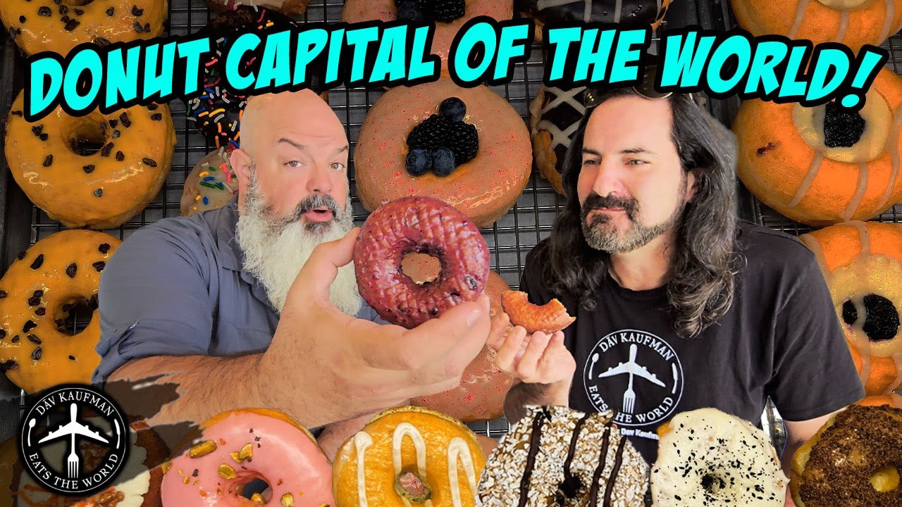 BEST DONUT CHALLENGE IN LOS ANGELES! The Doughnut Capital of the World!