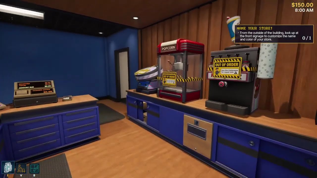 I Opened My OWN Video Store! Retro Rewind Part 1 (Video Store Simulator)