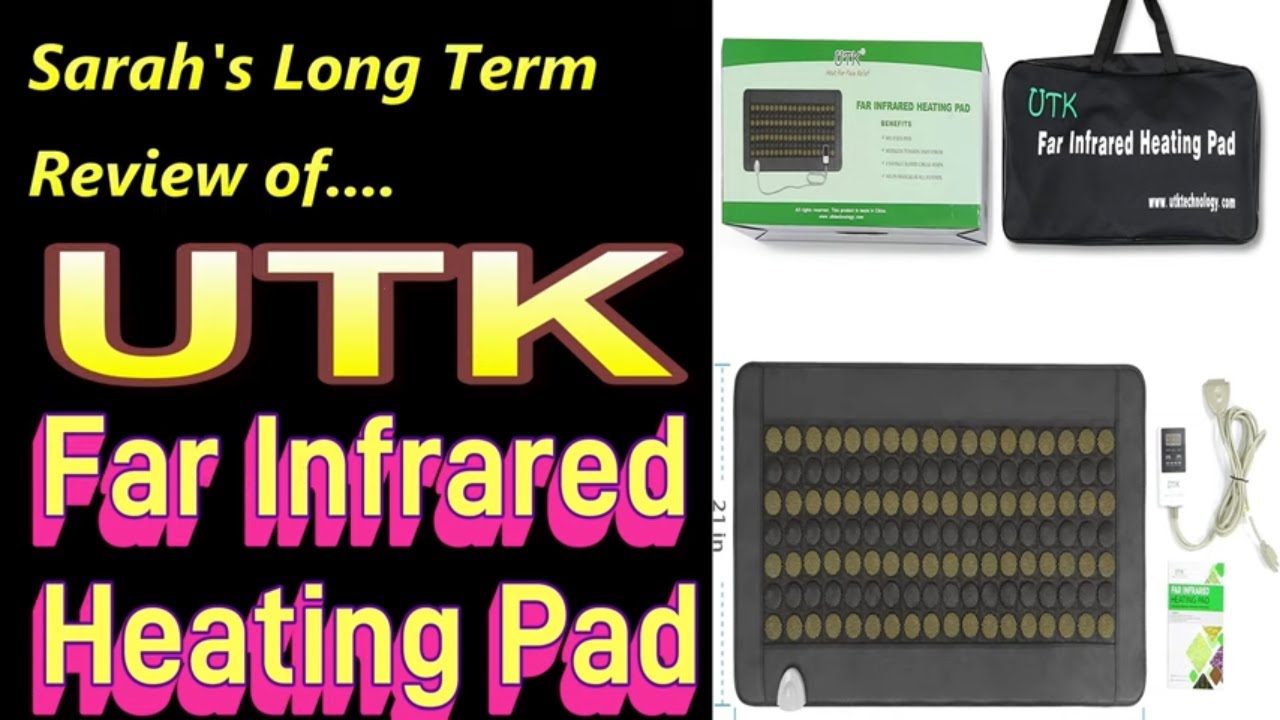 UTK Infrared Heating Pad Long Term Review.  Best heating pad for pain and relaxation!