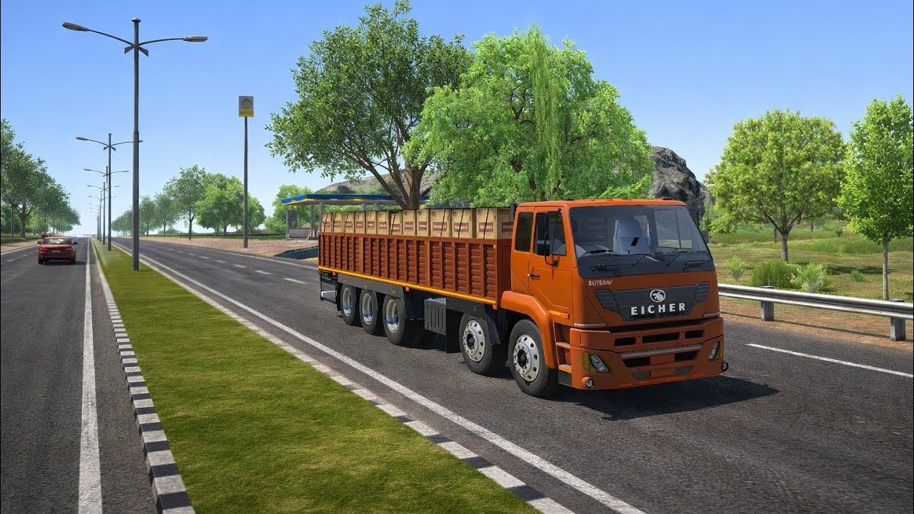 Truck Masters India| Eicher Truck| Parle g Biscuit Export| Android Gameplay  #trending #eicher 