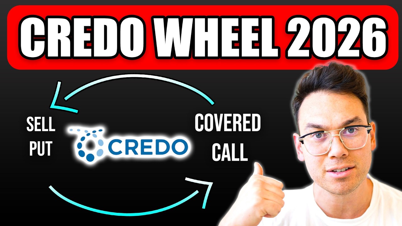 Стратегия Wheel: объяснение | Мой план по опционам Credo Technology (CRDO) на 2026 год &mdash; Options ...