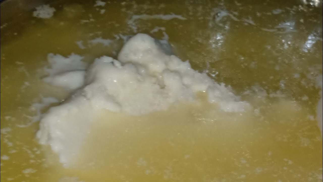 افضل طريقه لعمل زبدة فلاحى من البيت  عندى أنا وبس 😋👌