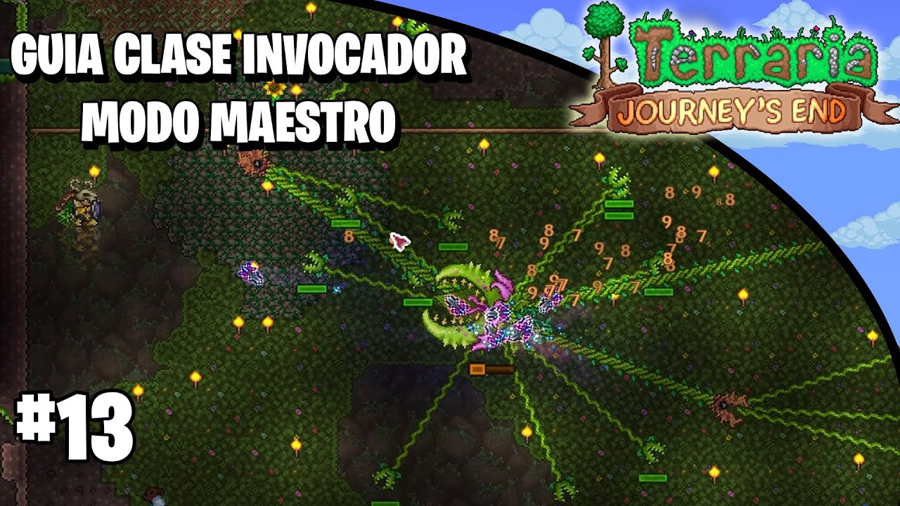TERRARIA 1.4.4 MAESTRO COMO INVOCADOR 13 - PLANTERA - Android/iOS/PC/Consolas
