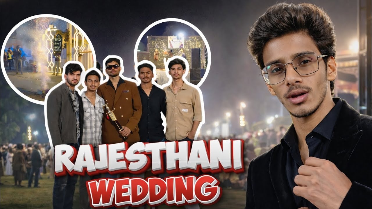 “Desi Rajasthan Wedding Vibes 💃 Full enjoyment 😉 ✨️ 