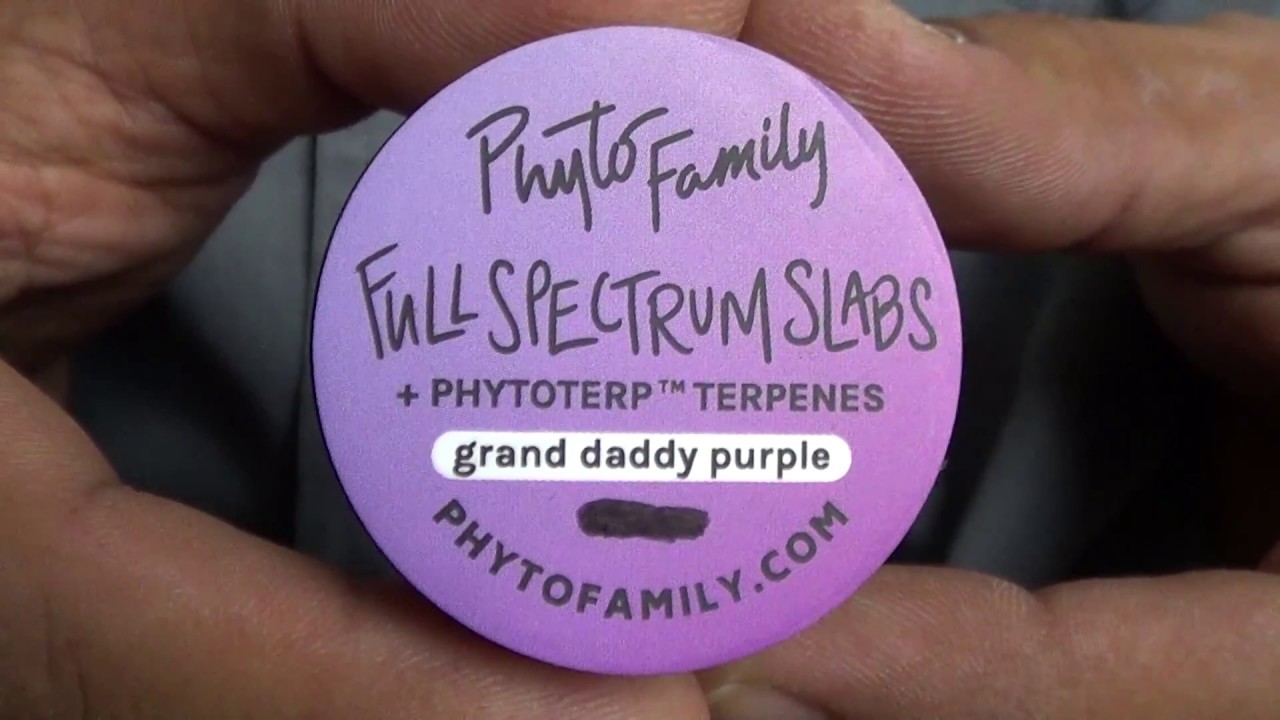 CBD Review PhytoFamily Grand Daddy Purple