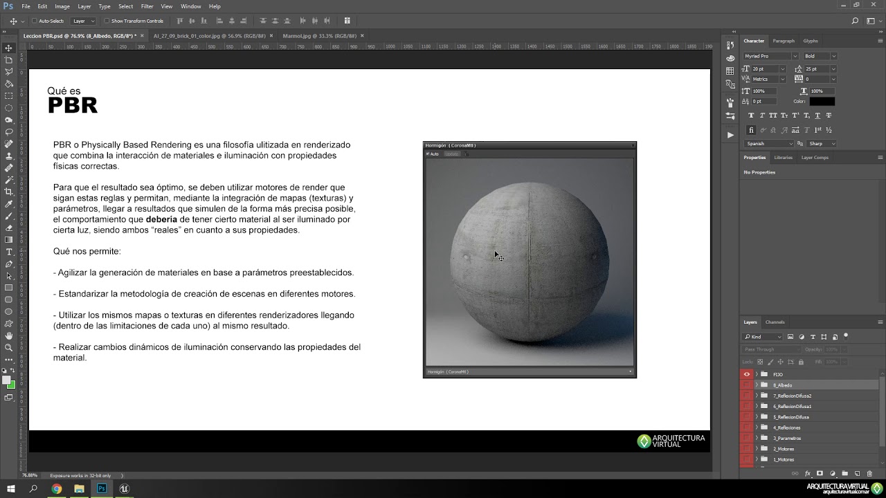 Materiales PBR - Curso Gratuito - Lección 1