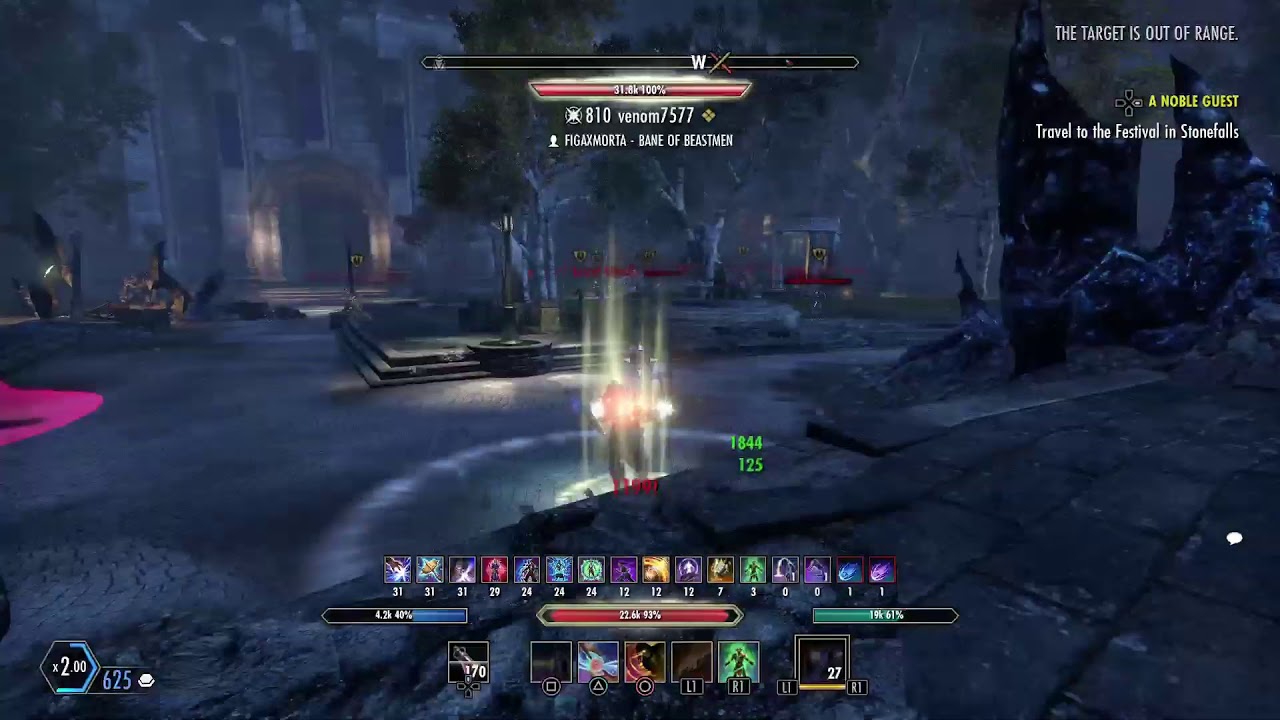 ESO PVP: Stam Sorc 1vx PS4 NA