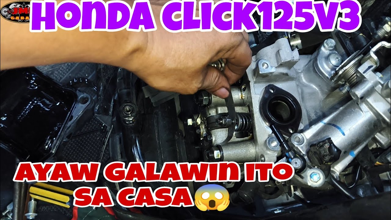 malagitik ang motor ne sir ayaw galawin sa casa minor lang naman ang problema honda click125 v3