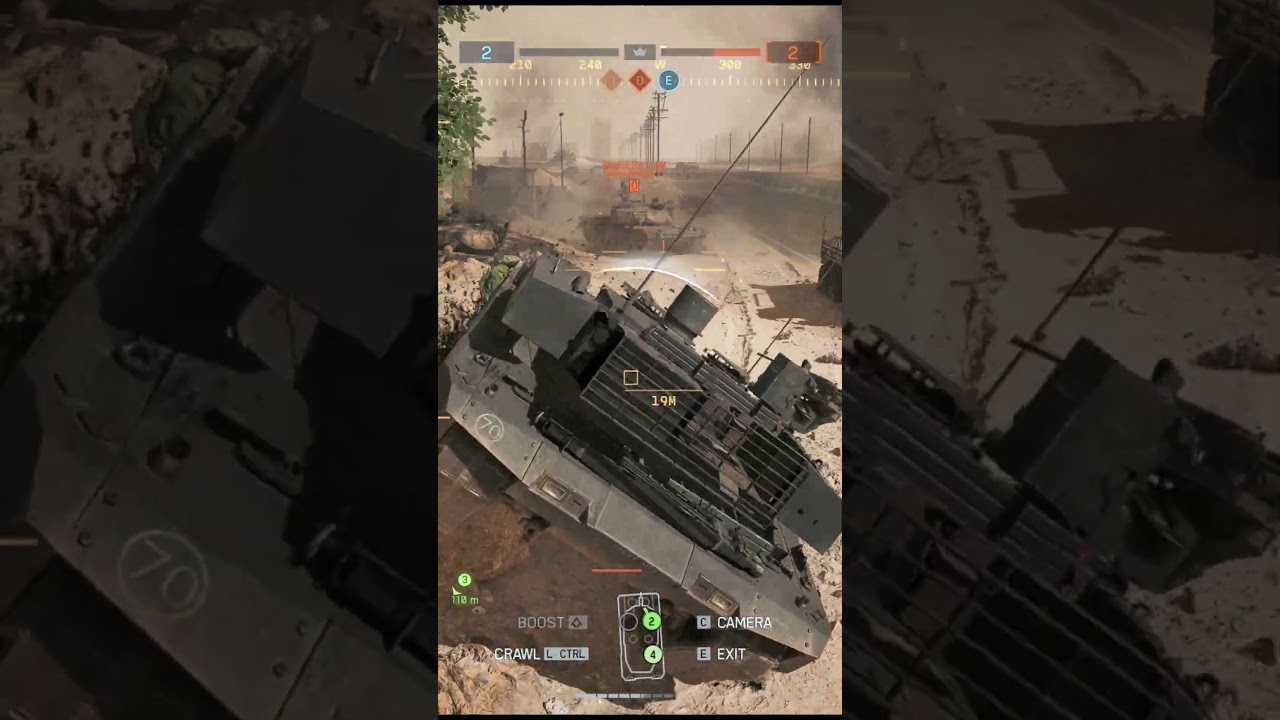 On the edge of the battlefield