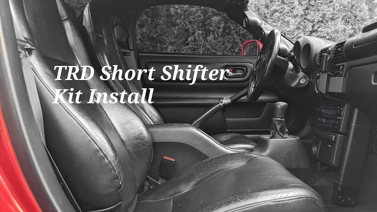 MITCH DORE | How To Install TRD Short Shifter MR-2 Spyder