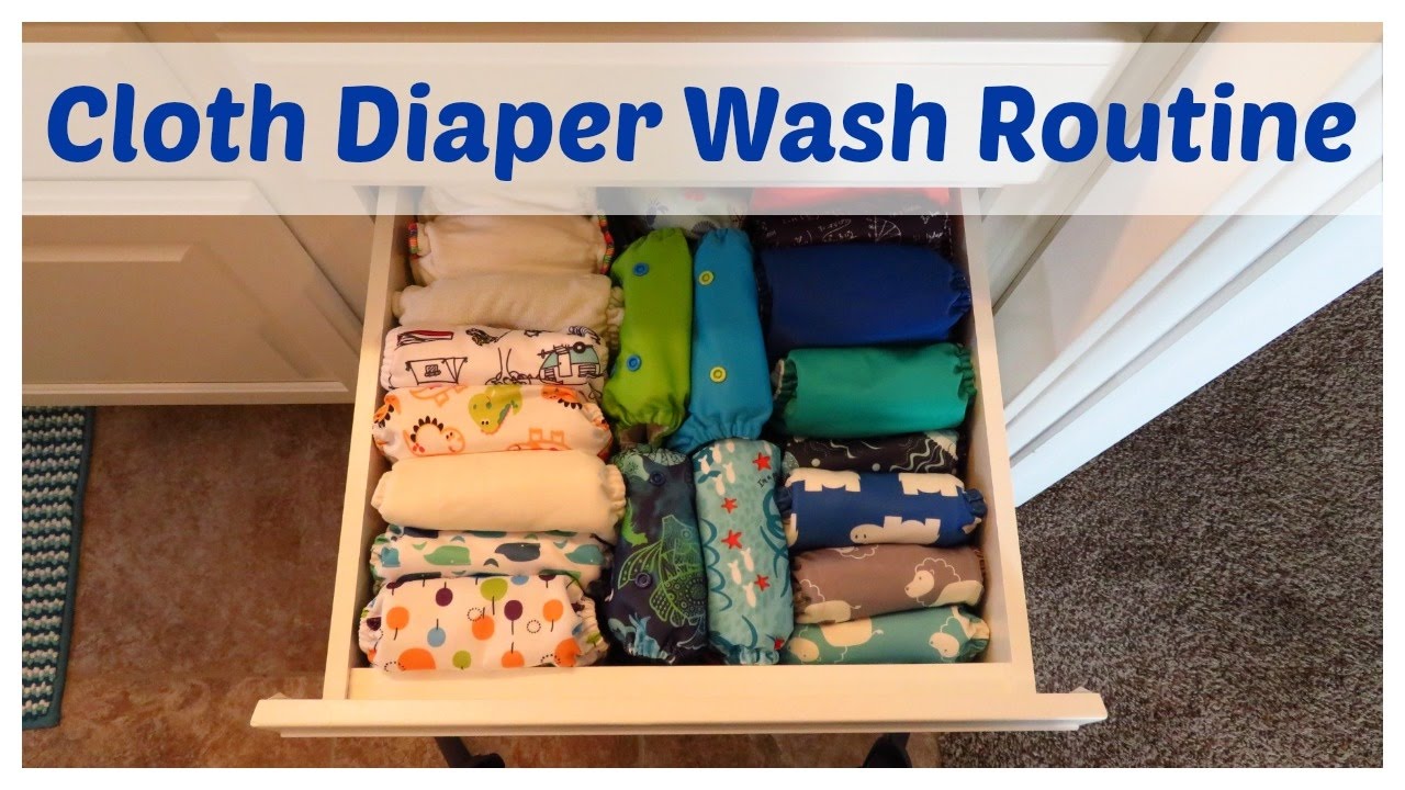 Cloth Diaper Wash Routine