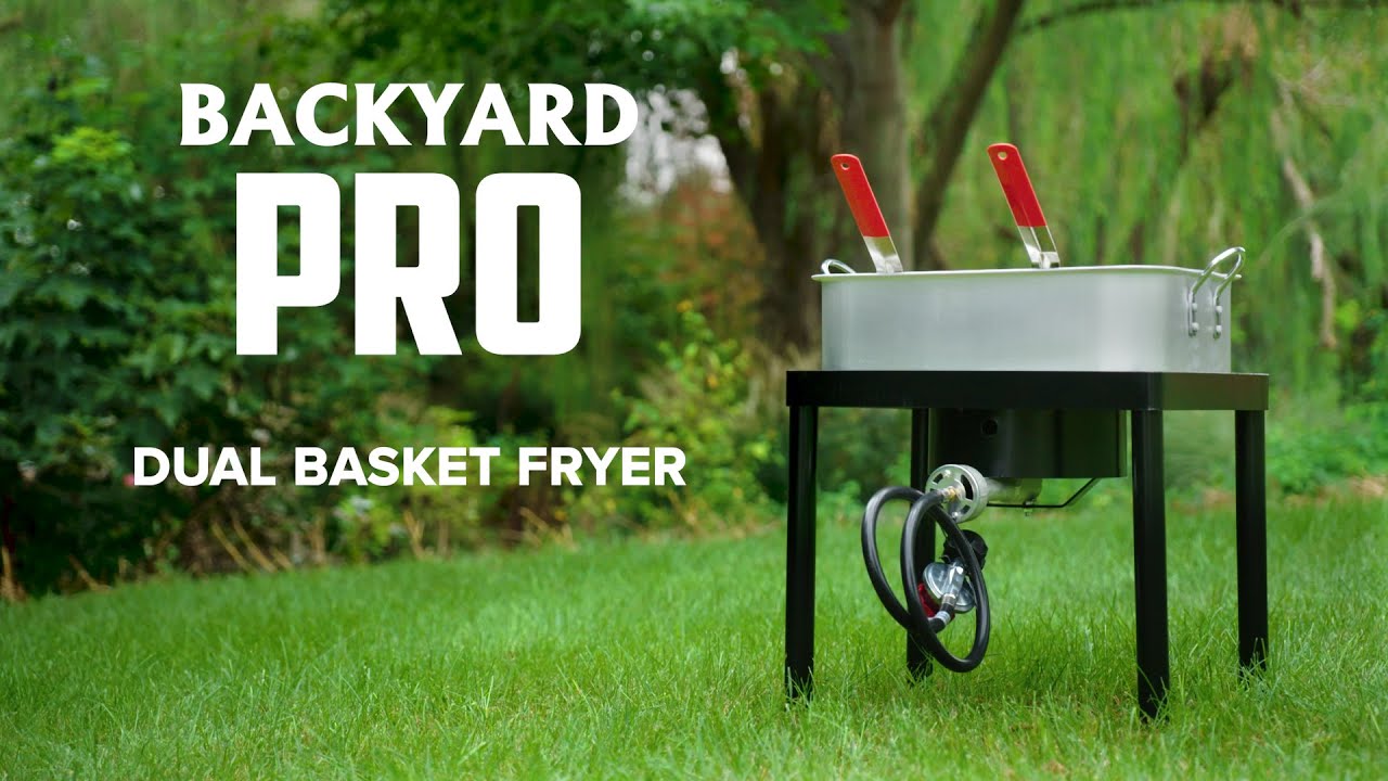 Фритюрница Backyard Pro с двумя корзинами