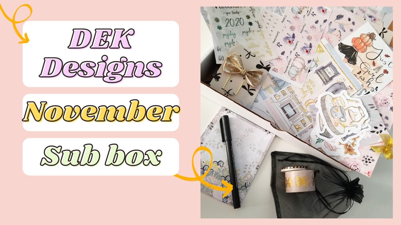 November Sub Box Unboxing