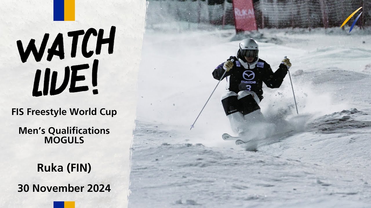 LIVE | Ruka (FIN) - Men's Moguls Qualifications | FIS Freestyle Skiing