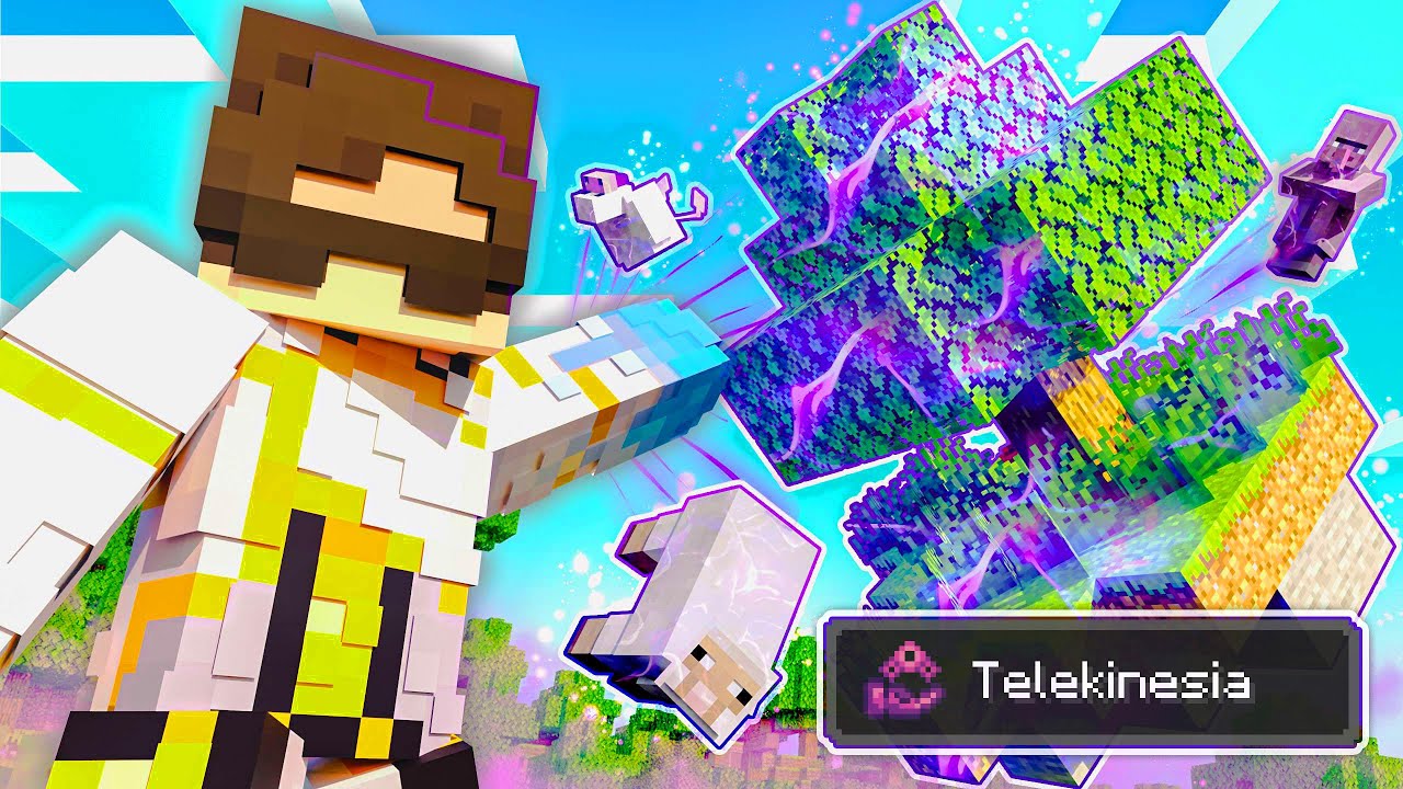 Minecraft, MUT Hallitsen Maailmaa AJATUSTEN VOIMALLA!? 🧠