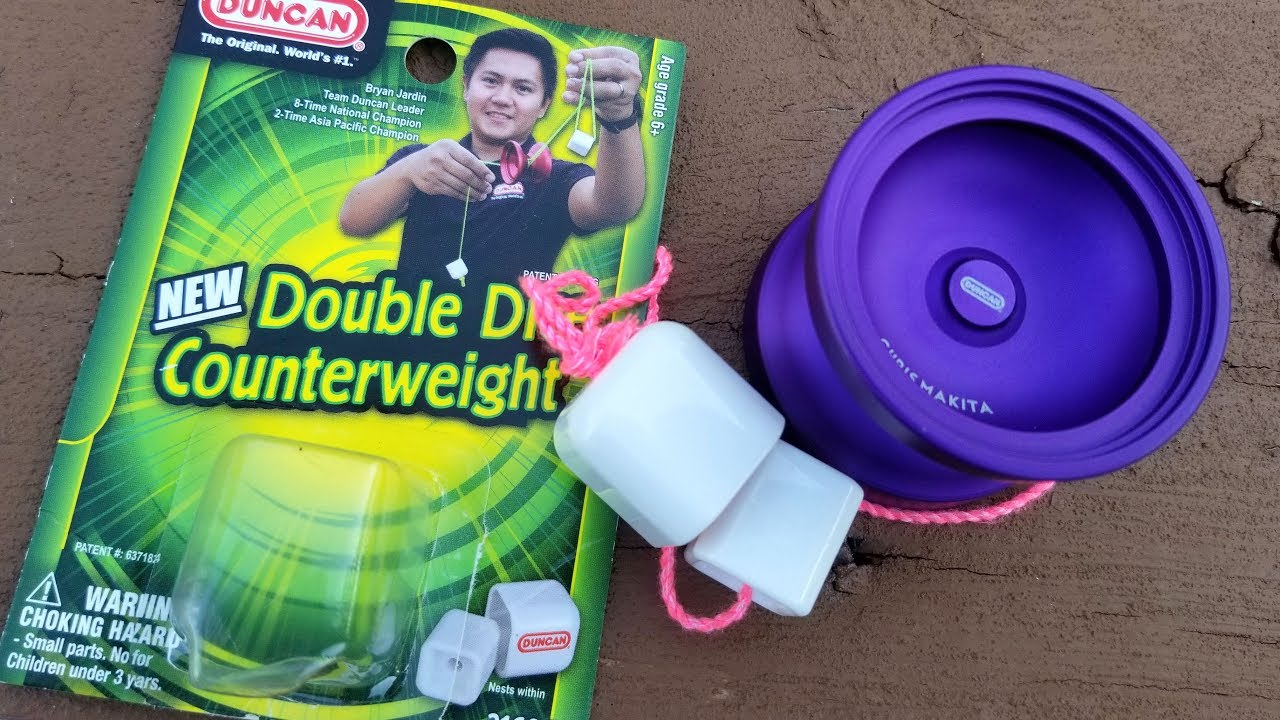 Duncan Double Dice YoYo Counterweight Unboxing and Review.