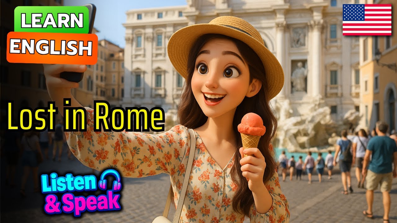 Lost in Rome | Improve Your English | English Listening Skills - Speaking Skills