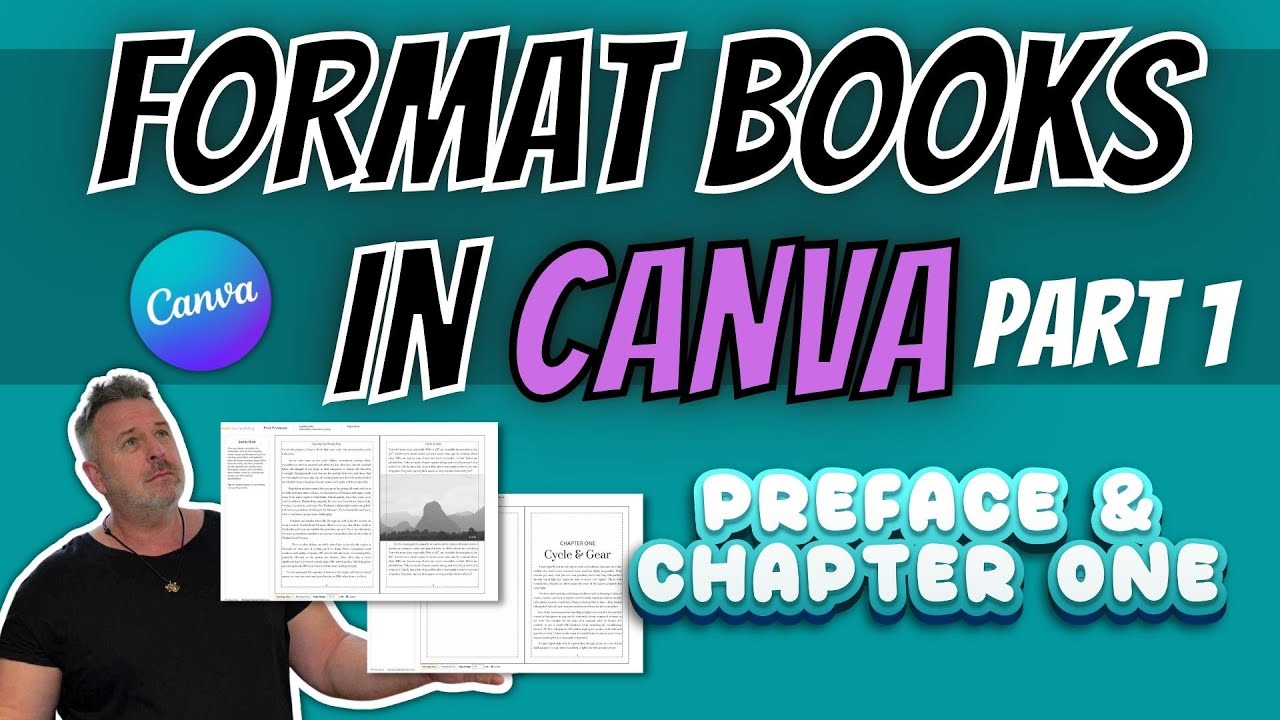 Format a Book in Canva. Part 1: Preface, Margins, Chapter One.