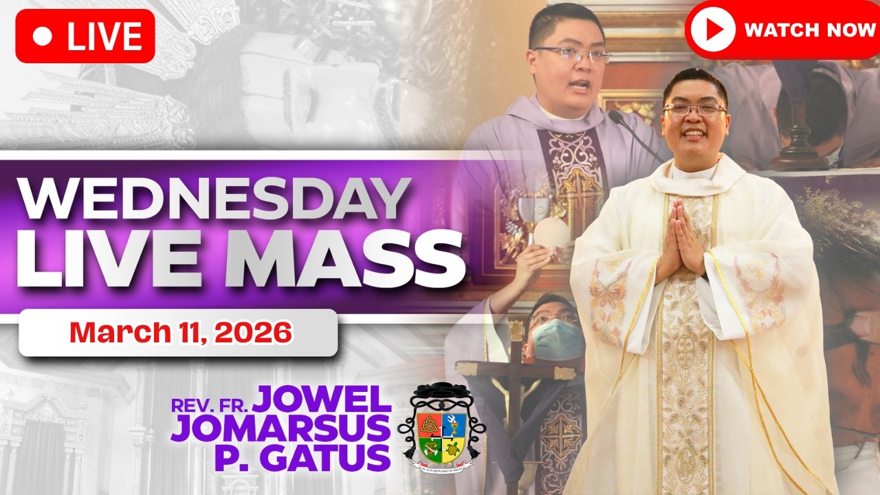 FILIPINO LIVE MASS TODAY ONLINE *MARCH 11, 2026* FR. JOWEL JOMARSUS GATUS