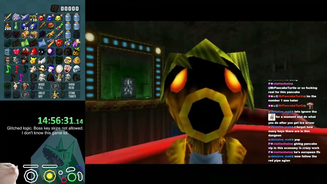OoT Streamer Learns MM Rando For The First Time, Part 3 | Glitched Logic VOD