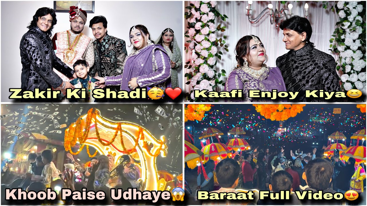 Zakir Ki Shadi🥳❤️ || Baraat Full Video😍❤️|| Family Vlogs ||