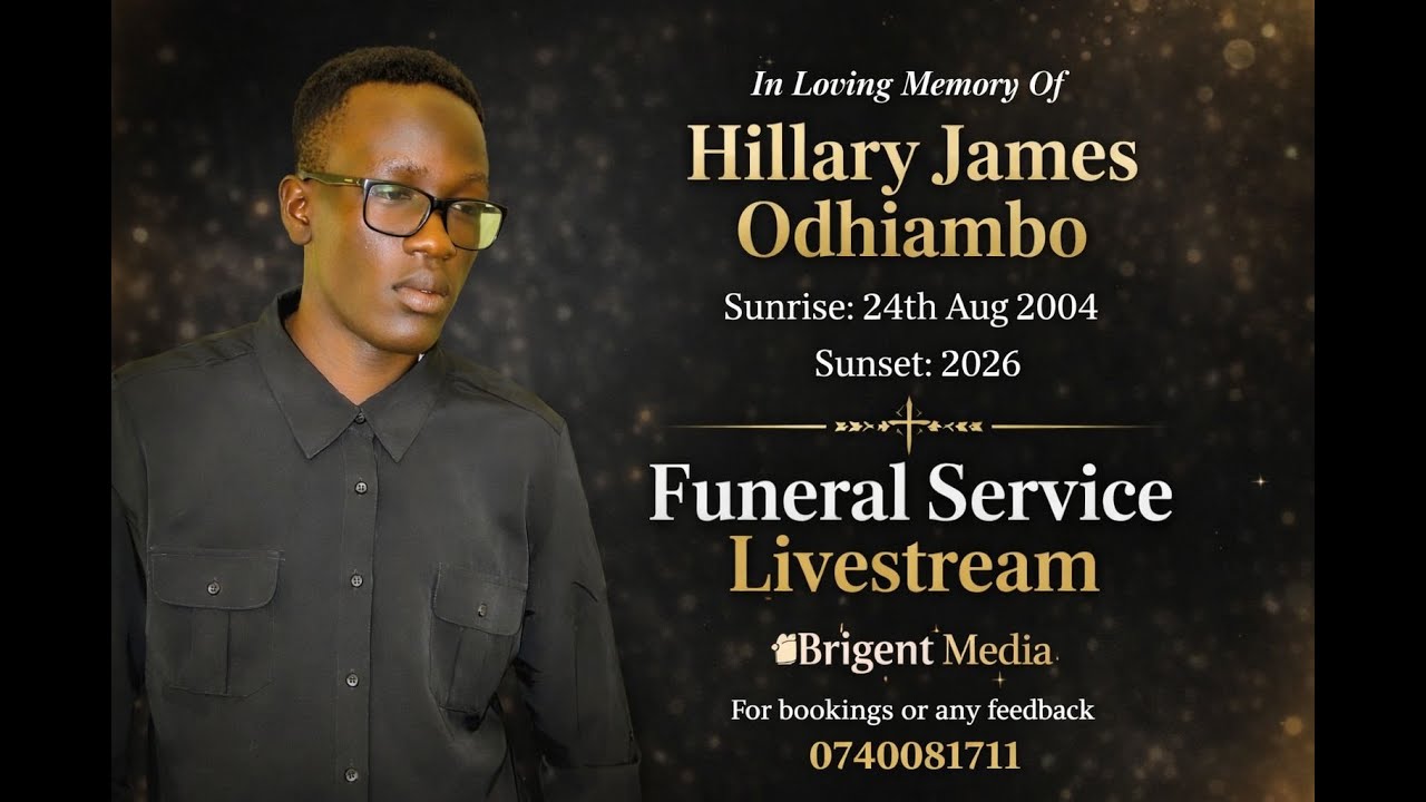 PROCESSION OF THE LATE HILLARY JAMES ODHIAMBO.    //brigent media (0740081711)