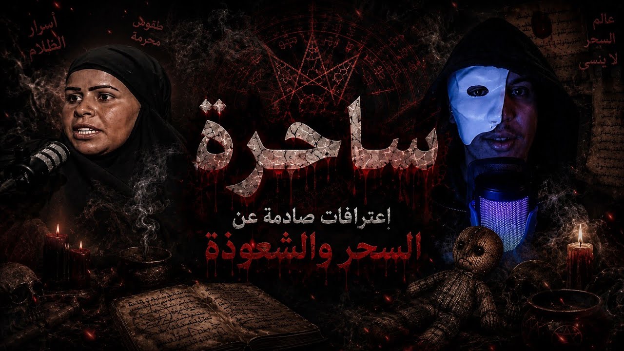 اعترافات الساحره التائبه مباشره امام الكاميرا 