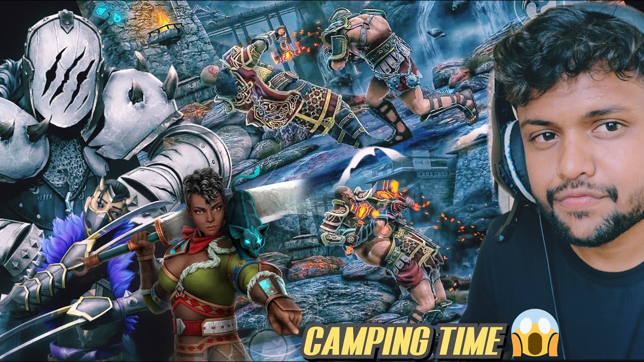 Iron Clad, Yukka, Lynx vs Sarge, Lady Boy, Fire Guard 3v3 Camping Fight - Shadow Fight 4 Arena !!