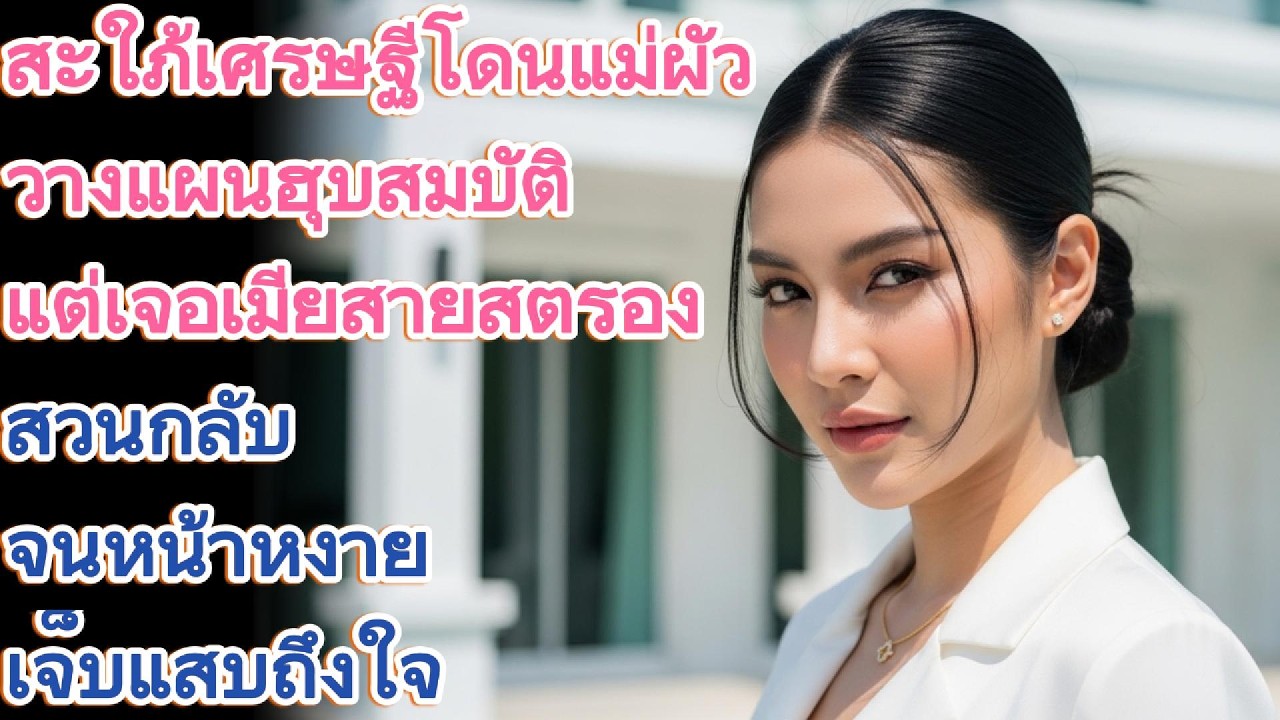 สะใภ้เศรษฐีโดนแม่ผัววางแผนฮุบสมบัติ แต่เจอเมียสายสตรองสวนกลับจนหน้าหงาย