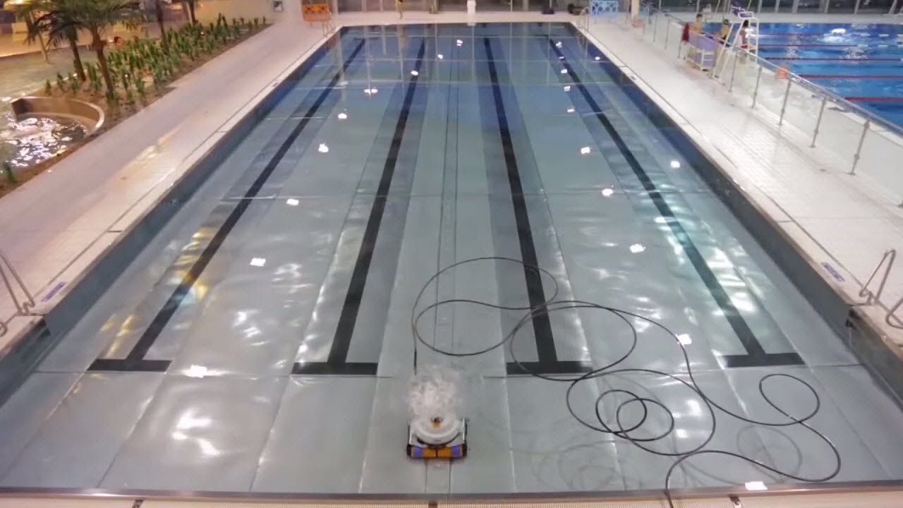 Robot piscine professionnel Hexagone CHRONO MP3 - Présentation Démonstration - RobotPiscine.com