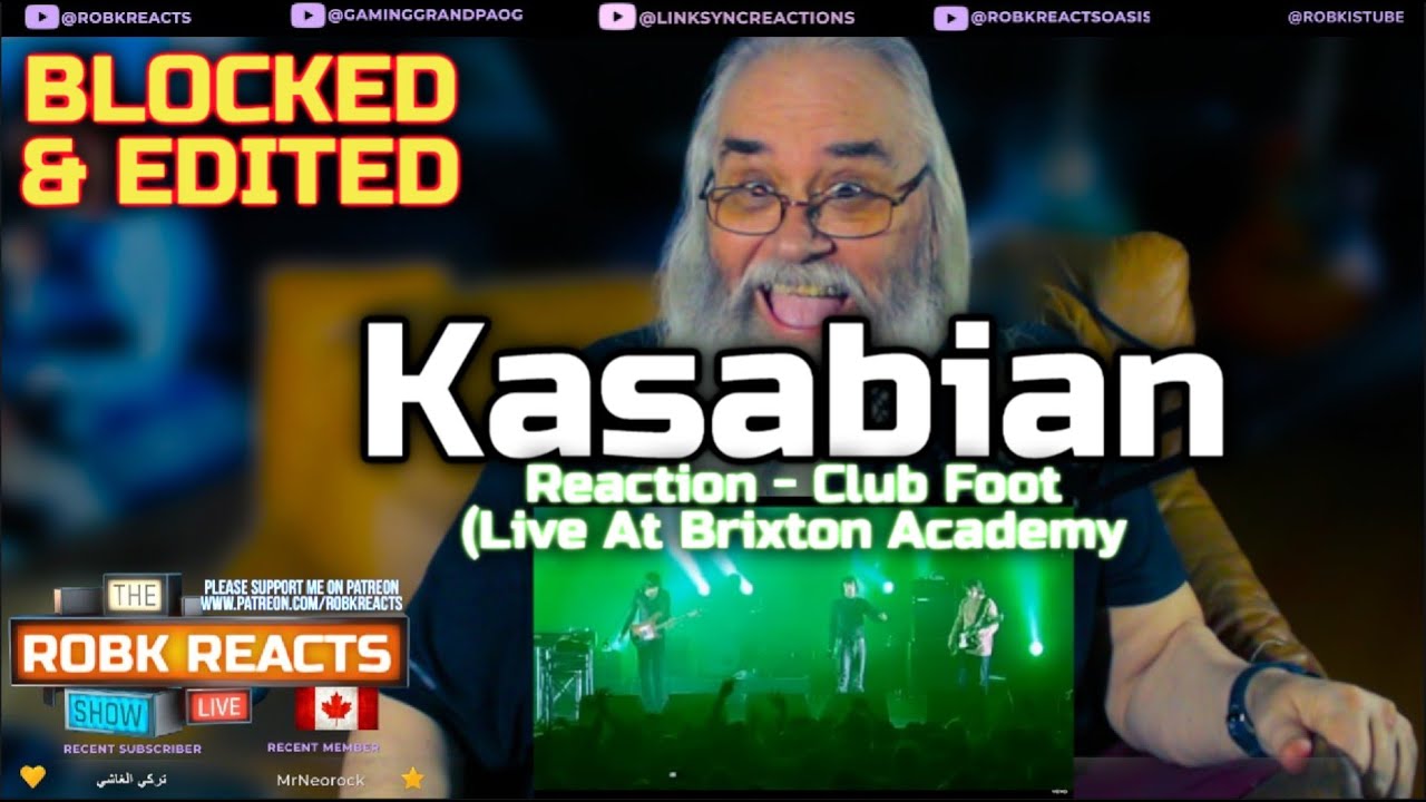 Kasabian Reaction - Club Foot (Live At Brixton Academy) - Requested