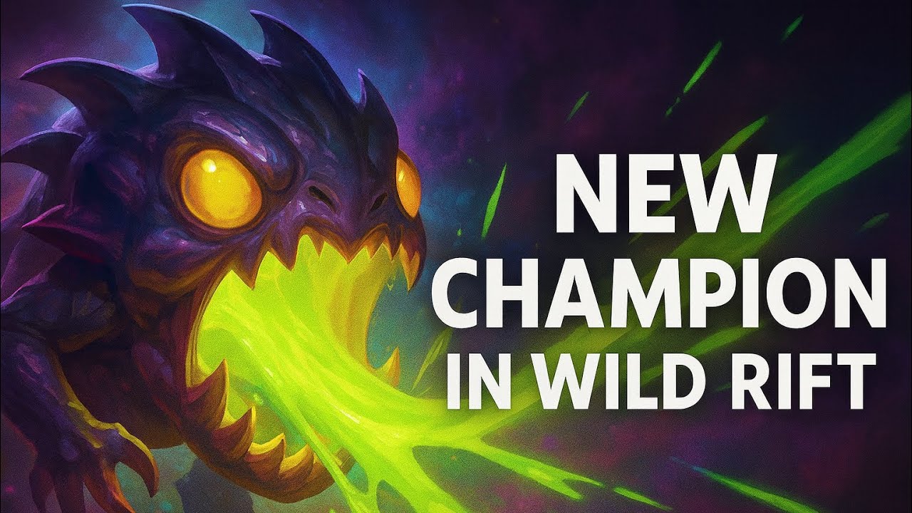 KOG ‘ MAW is the NEW CHAMPION in WILD RIFT ( FULL ADC & FULL AP ONE SHOT ULTIMATE !!! )  2 gameplays