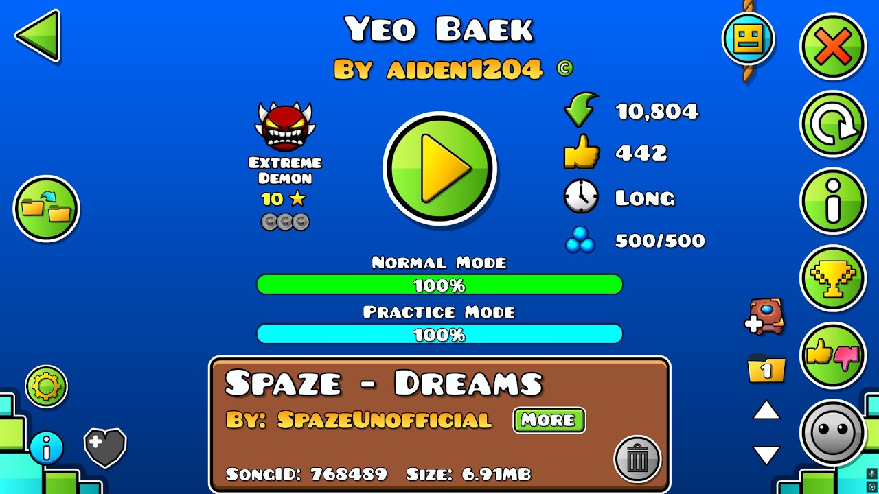 Yeo Baek by aiden1204 (Extreme Demon)