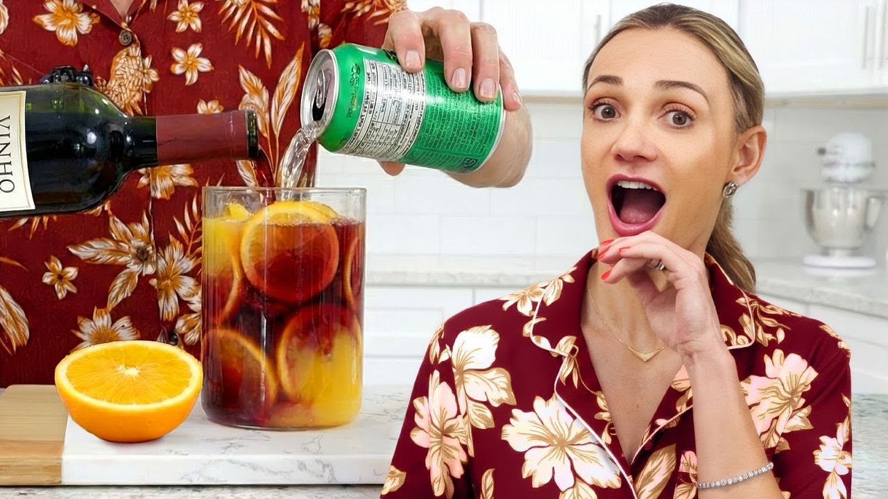 Faça isso com Vinho e Sprite e me agradeça depois!