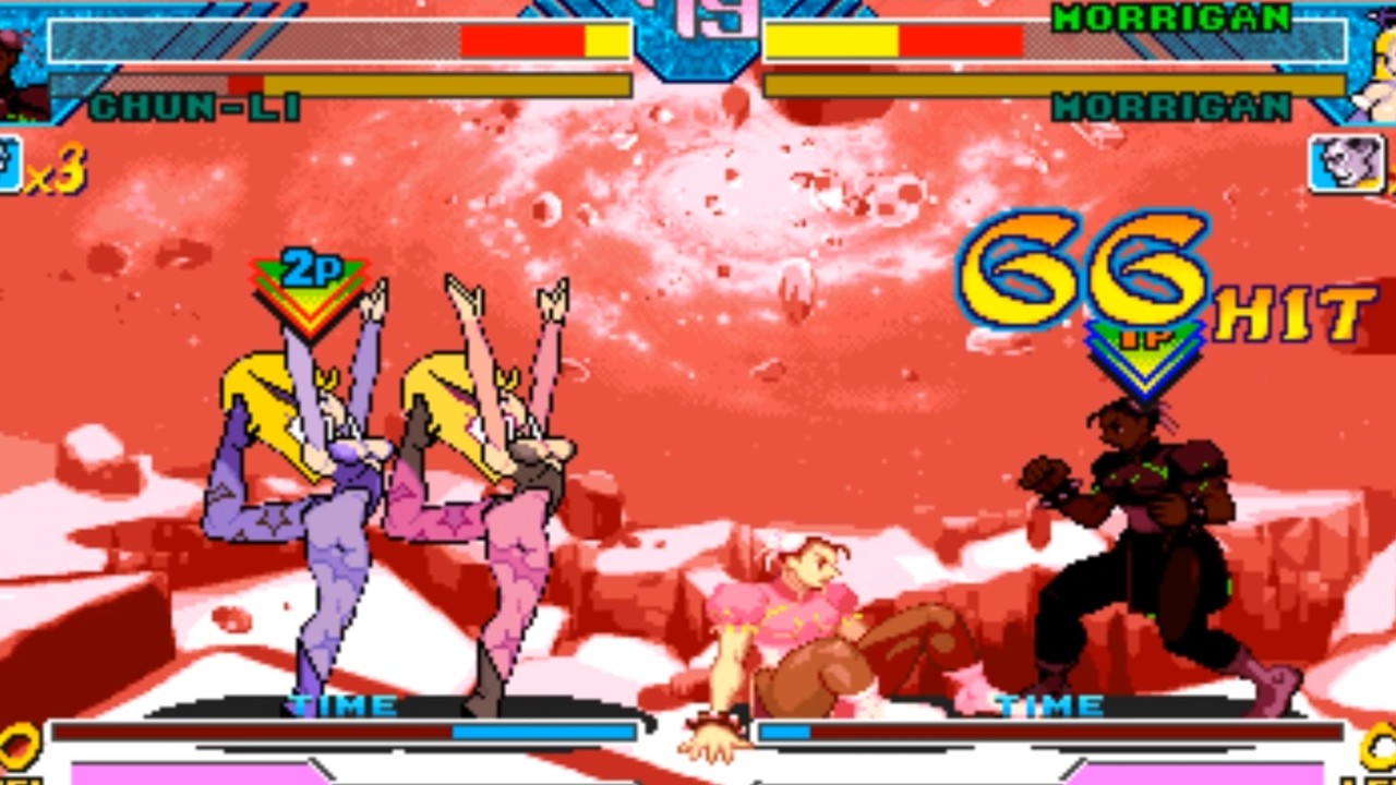 This Might Be the Weirdest Battle You'll Ever See…  🌟  Marvel vs Capcom