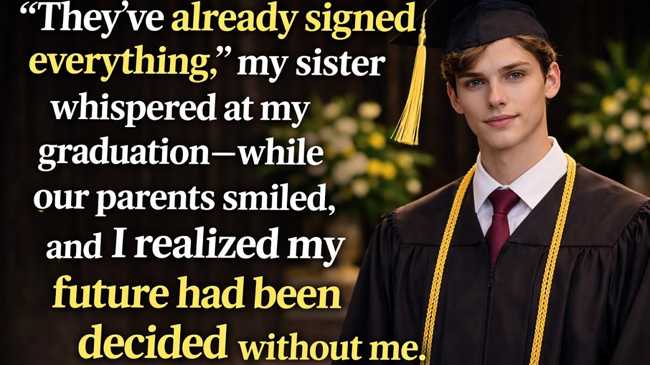 At My Graduation, My Sister Hugged Me — and What She Whispered Changed Everything