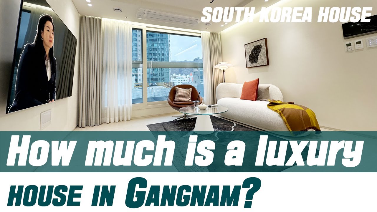Gangnam apartment tour in Korea