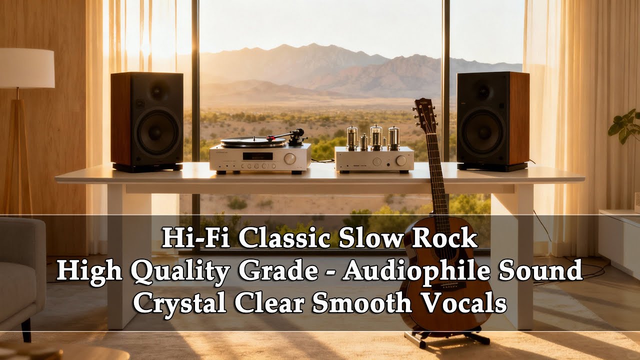 Hifi, Crystal Clear Sound Classic Slow Rock - Smooth audiophile Vocals!