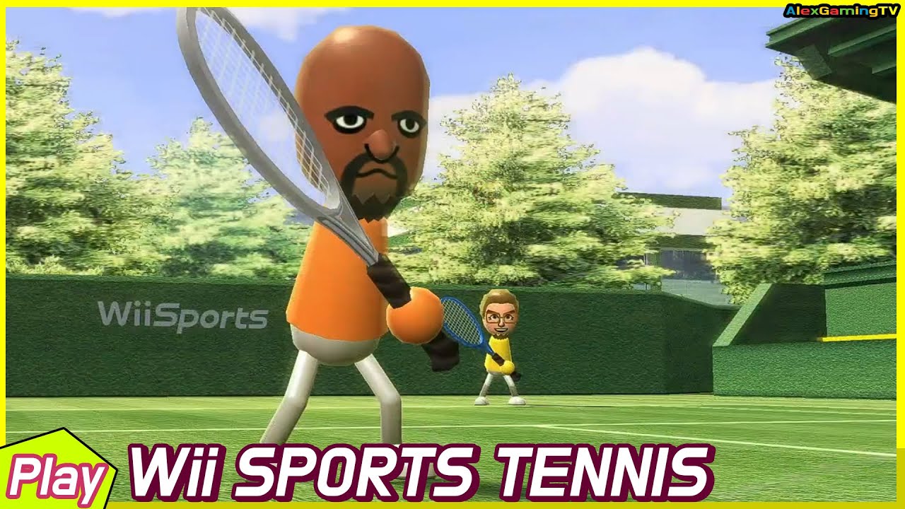 Wii Sports Tennis (Wii, #66) Player Alexgaming with Matt( 2 Round Match ) | AlexGamingTV