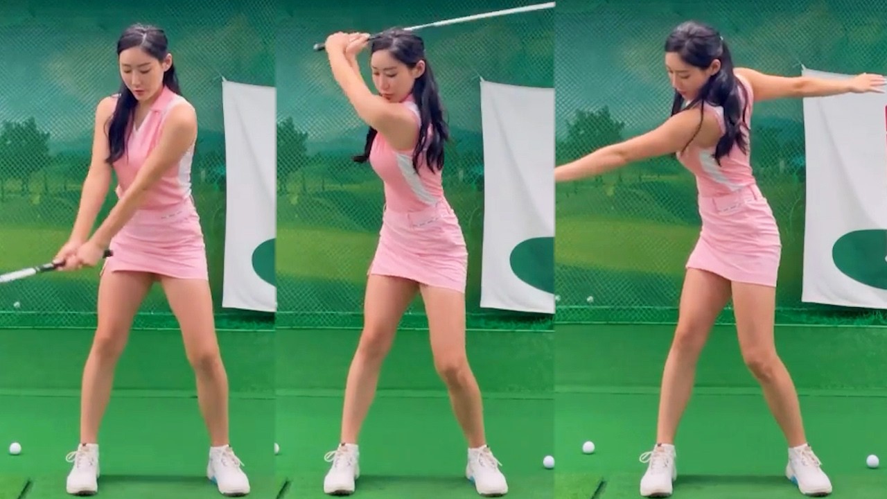 3번우드 잘치는 법! KLPGA 우승희 프로의 골프레슨과 골프스윙!