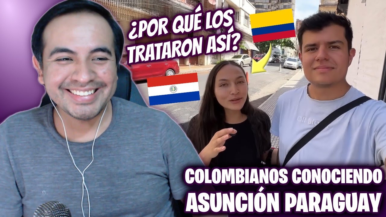 Colombianos en Asunción Paraguay por PRIMERA VEZ - guatemalteco reacciona |MultiSanchez|