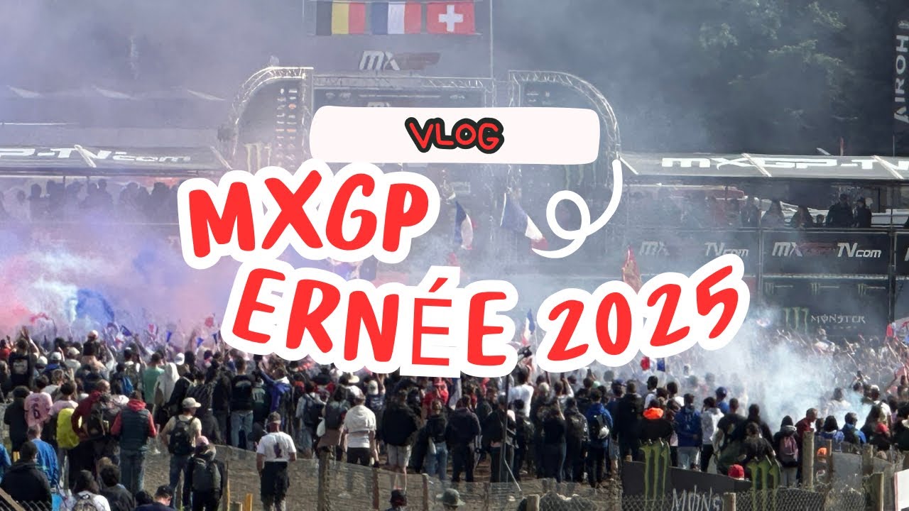 VLOG / MXGP ERNÉE 2025 #moto #motocross #mxgp