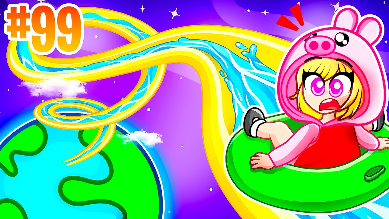 Survive The TALLEST SLIDES in Roblox!