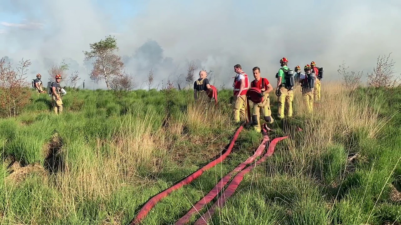 Brand in Deurnese Peel laait opnieuw op