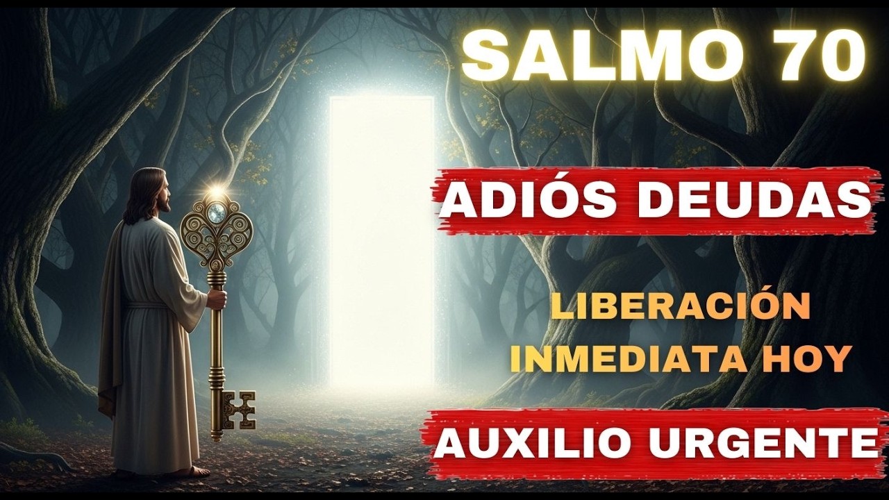 🔥 ESCAPE INMEDIATO: Esta Oración del Salmo 70 DESTRUYE ENEMIGOS y DEUDAS. ¡PODER AHORA!