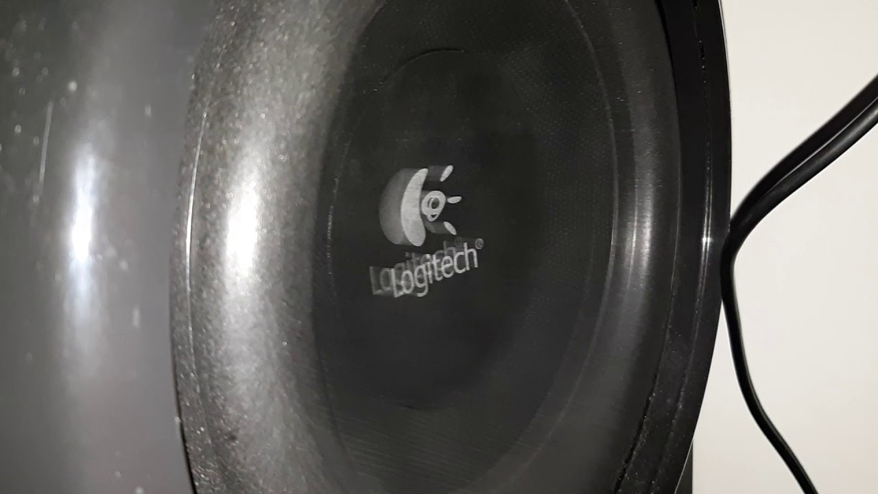 Logitech Bass Test #5 (extreme excursion)